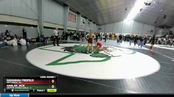 145 lbs Quarters & 1st Wb (16 Team) - Savannah Freifeld, Katy (Girls) vs Harlan Jack, Dripping Springs (Girls)