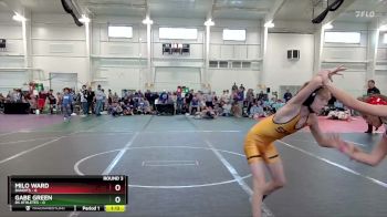76 lbs Round 3 (10 Team) - Milo Ward, Bandits vs Gabe Green, 84 Athletes