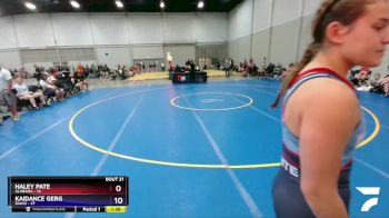 144 lbs 2nd Wrestleback (16 Team) - Tristin Robinson, Alabama vs Clare Waite, Idaho