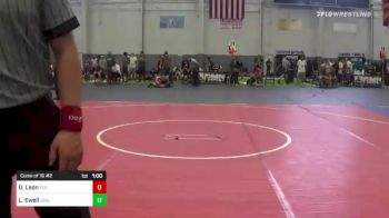 182 lbs Consi Of 16 #2 - Dominick Leon, Top Dog WC vs Luke Ewell, Los Alamitos