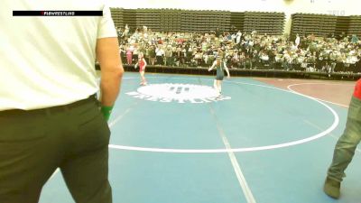 Consolation - Gianna Marmarosa, Immortals vs Emmie Ibbitson, Newtown (CT) Youth Wrestling