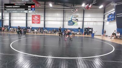 126 lbs Hawke Garrett, Wisconsin vs Christopher Sarkissian, California Gold
