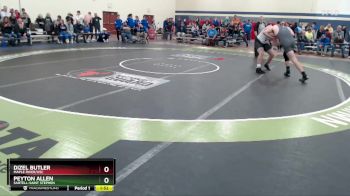 215 lbs Champ. Round 2 - Dizel Butler, Maple River/USC vs Peyton Allen, Sartell-Saint Stephen