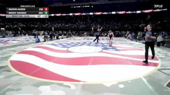 Semifinal - Mason Hagen, Sturgis Brown vs Brody Gossen, West Central