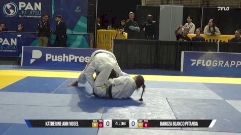 Danuza Blanco Pitanga vs Katherine Ann Vogel 2025 Pan Jiu Jitsu IBJJF Championship
