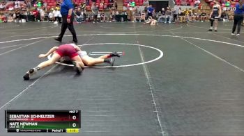 110 lbs Round 2 (4 Team) - Sebastian Schmeltzer, Neighborhood vs Nate Newman, Lake WC