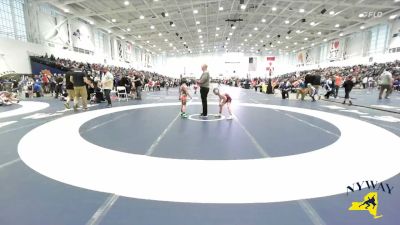61 lbs Champ. Round 2 - David Coistek, Wayne Wrestling Club vs Noah Wilcox, Club Not Listed