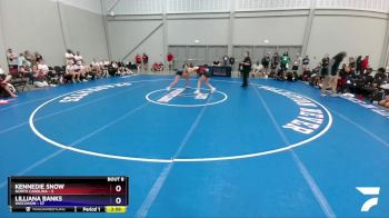 132 lbs Round 1 (16 Team) - Kennedie Snow, North Carolina vs Lilliana Banks, Wisconsin