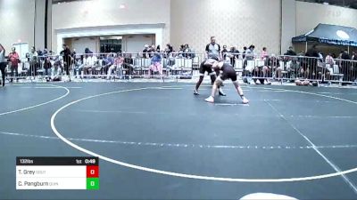 132 lbs Consi Of 64 #1 - Travis Grey, South Carolina vs Connor Pangburn, Quincy