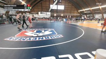 125 lbs Round Of 32 - Brayden Boccia, Doughboy vs Jack Baron, Grit Mat Club