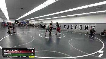 190 lbs Cons. Round 1 - Arvin Li, Chino Hills WC vs Ricardo Alonso, Downey Highschool Wrestling