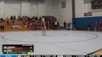 220 lbs Finals (2 Team) - Eric Vanegas, Southridge vs Eli Jenne, Washington