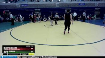140 lbs Round 3 - Katie Garcia, Suples vs Daisy Cardozo, The Factory Wrestling Club