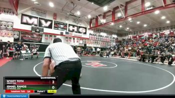 170 lbs Quarterfinal - Ismael Ramos, Cathedral City vs Wyatt Toth, Great Oak