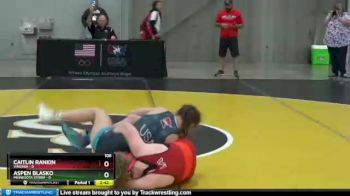 106 lbs Placement Matches (8 Team) - Caitlin Rankin, Virginia vs Aspen Blasko, Minnesota Storm