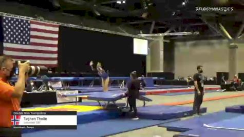 Teghan Theile - Double Mini Trampoline, Suncoast T&T - 2021 USA Gymnastics Championships