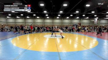 75 kg Rr Rnd 1 - Aambur Brletich, Primus WC - GHSE vs Izabella Bertocchi, New England Trappers Black - GHSE