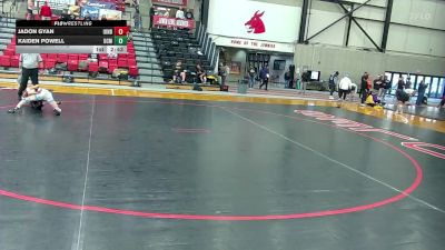 125 lbs Semifinal - Jadon Gyan, Indianapolis vs Kaiden Powell, Central Missouri