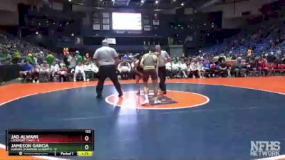 132 lbs Semis & 1st Wrestleback (8 Team) - Jameson Garcia, Aurora (Marmion Academy) vs Jad Alwawi, Lockport (Twp.)