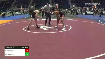 132 lbs Consi Of 16 #1 - Octavius Parker, Carlsbad Legacy vs Blake Foster, Avalanche Wrestling