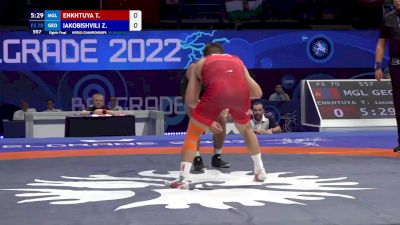 70 kg 1/8 Final - Temuulen Enkhtuya, Mongolia vs Zurabi Iakobishvili, Georgia