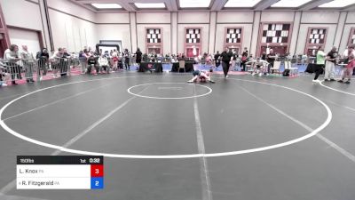 150 lbs Semifinal - Luke Knox, Pa vs Raymond Fitzgerald, Pa