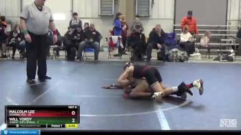 92 lbs Round 1 (6 Team) - Will Yordy, Junior Terps Xpress vs Malcolm Lee, Diamond Fish