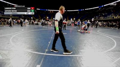 130 lbs Final - Landon Lynn, Connellsville vs Arturo Reyes, Mahanoy Area