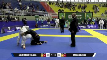 Isaac De Melo Lima vs Albertino Souto Da Silva 2025 Brasileiro Jiu-Jitsu IBJJF