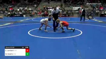 80 lbs Consolation - Chase Lambert, Steel Valley Renegades vs Mason Swartz, Storm Wrestling