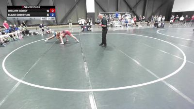 215 lbs William Lewey, Virginia vs Blake Christian, Alabama