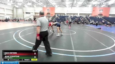 184 lbs Cons. Round 5 - Zach Swyers, RIT vs Jesse Kanatzar, John Carroll