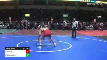 152 lbs Quarterfinal - Benjamin Alanis, Valiant College Prep vs Hunter Harwood, Salem Elite