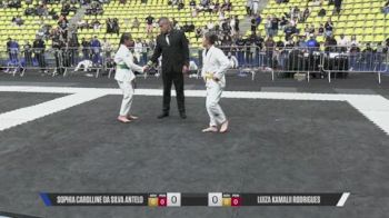 LUIZA KAMALII RODRIGUES vs Sophia Carolline Da Silva Antelo 2026 CBJJE International BJJ Championships
