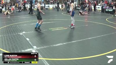 75 lbs Champ. Round 2 - Kellan Martin, Pine River Youth WC vs Lyrik Burton, Real Life Christian Academy