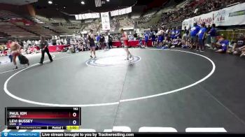 182 lbs Placement Matches (16 Team) - Paul Kim, LAWA vs Levi Bussey, SAWA