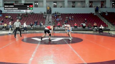 174 lbs Quarterfinal - Beau Lewis, VMI vs Maximus Morse, The Citadel