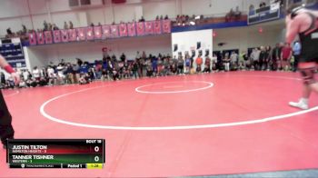 120 lbs Semis & Wb (16 Team) - Tanner Tishner, Western vs Justin Tilton, Hamilton Heights