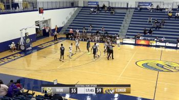 Replay: Wingate vs Coker - Men's | Nov 20 @ 8 PM