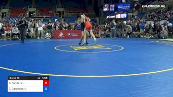 138 lbs Rnd Of 32 - Gabe Sanders, Utah vs Daniel Cardenas, Colorado