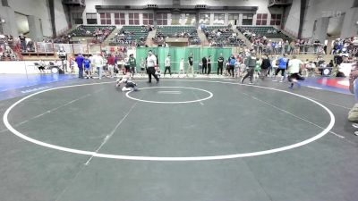 64 lbs Round Of 16 - Beckett Cannon, Woodstock City Wrestling vs Chance Watson, The Storm Wrestling Center