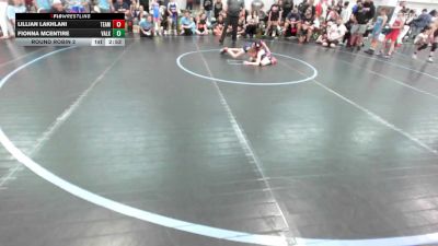 60 lbs Round Robin 2 - Lillian Lakhlani, Team Ohio - G vs Fionna McEntire, Valkyrie Girls WC - G