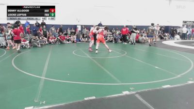 190 lbs Quarterfinal - Denny Allgood, SouthTown Savages-HS vs Locke Loftus, Front Royal Wrestling Club-HS