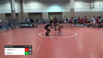 132 lbs Semifinal - Matthew Palermo, Fort Lauderdale WC vs DeAndre Myers, Villains Of Valdosta