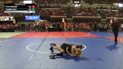 89 lbs Champ. Round 1 - Kaber Loch, Lights Wrestling Club vs Kye Stewart, Powell Wrestling Club