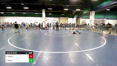 95 lbs Consi Of 32 #2 - Ethan Raley, FL vs Thomas Ross, NJ