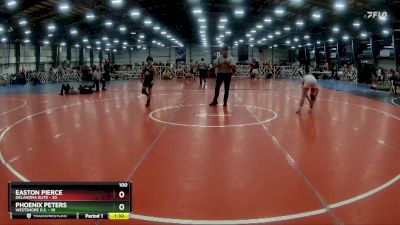 100 lbs Rd# 10- 4:00pm Saturday Final Pool - Easton Pierce, Oklahoma Elite vs Phoenix Peters, Westshore D.S.