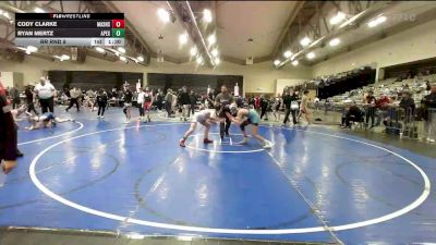 106 lbs Rr Rnd 8 - Cody Clarke, Mat Assassins Black vs Ryan Mertz, Apex MS