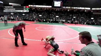 75 lbs Cons. Round 2 - Seth Johnson, PROA vs Oliver Dies, BKV1