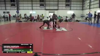 106 lbs Champ. Round 4 - Hayden Thompson, Red Lion Wrestling Club vs Cadell Lee, Powerhouse Wrestling Academy